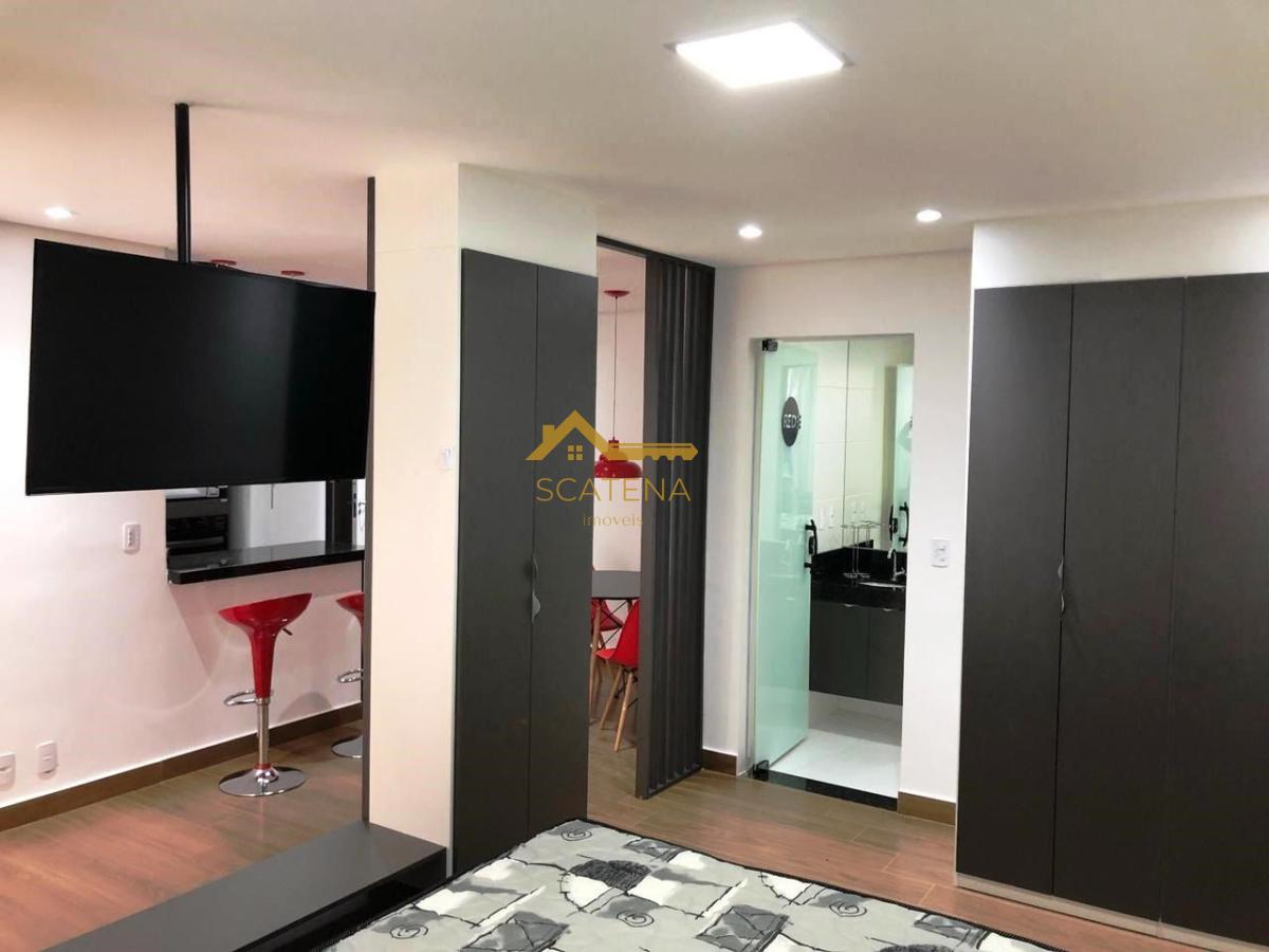 Apartamento para alugar com 1 quarto, 44m² - Edificio Flat RED Studio,Sorocaba