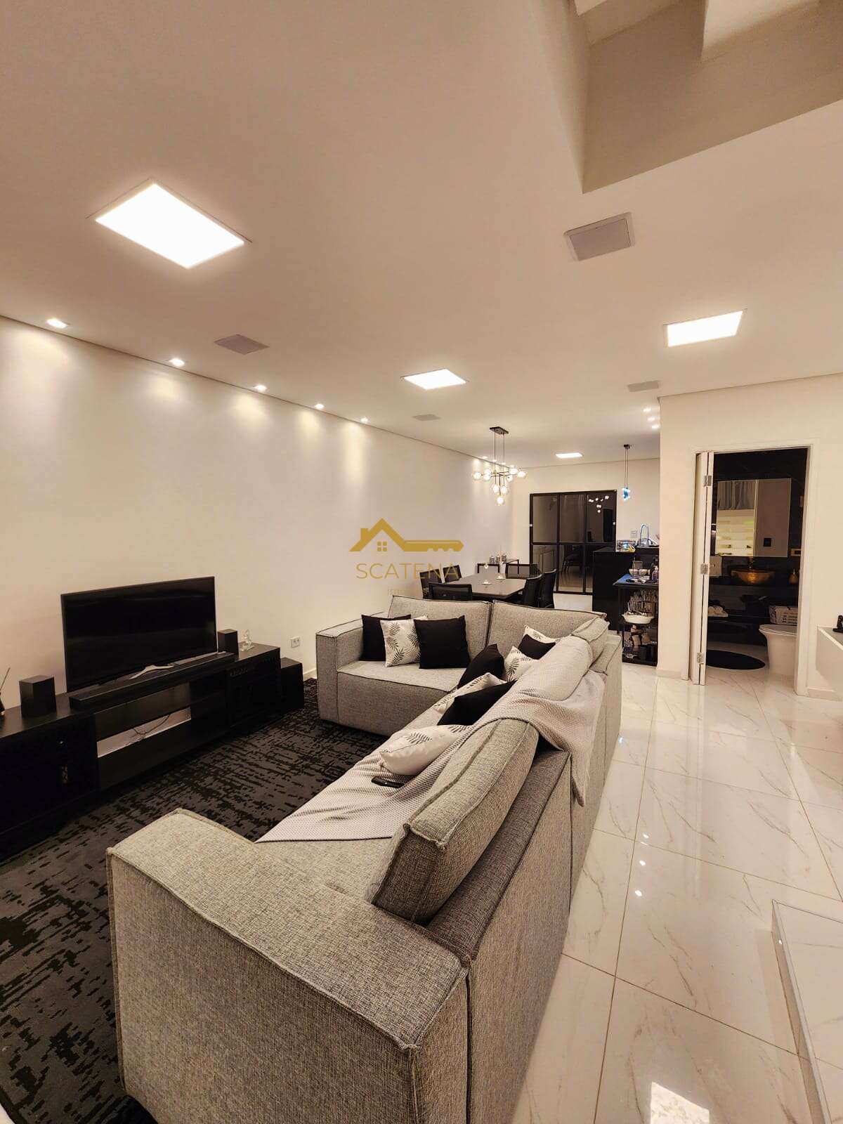 Casa de condomínio à venda, no Condomínio Jardim São Lucas,com 2 quartos, 180m² - Scatena Imóveis