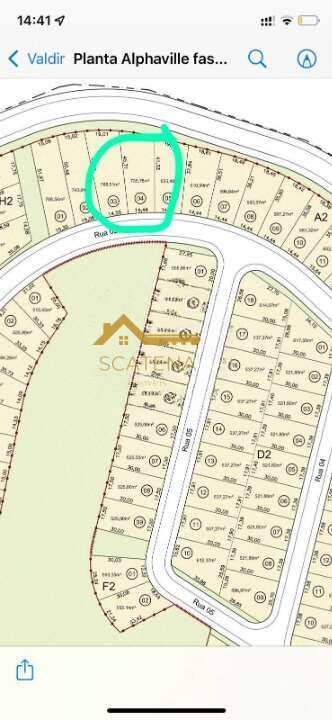 Terreno em Condomínio à venda, 788m² - Condomínio Alphaville Nova Esplanada,Votorantim