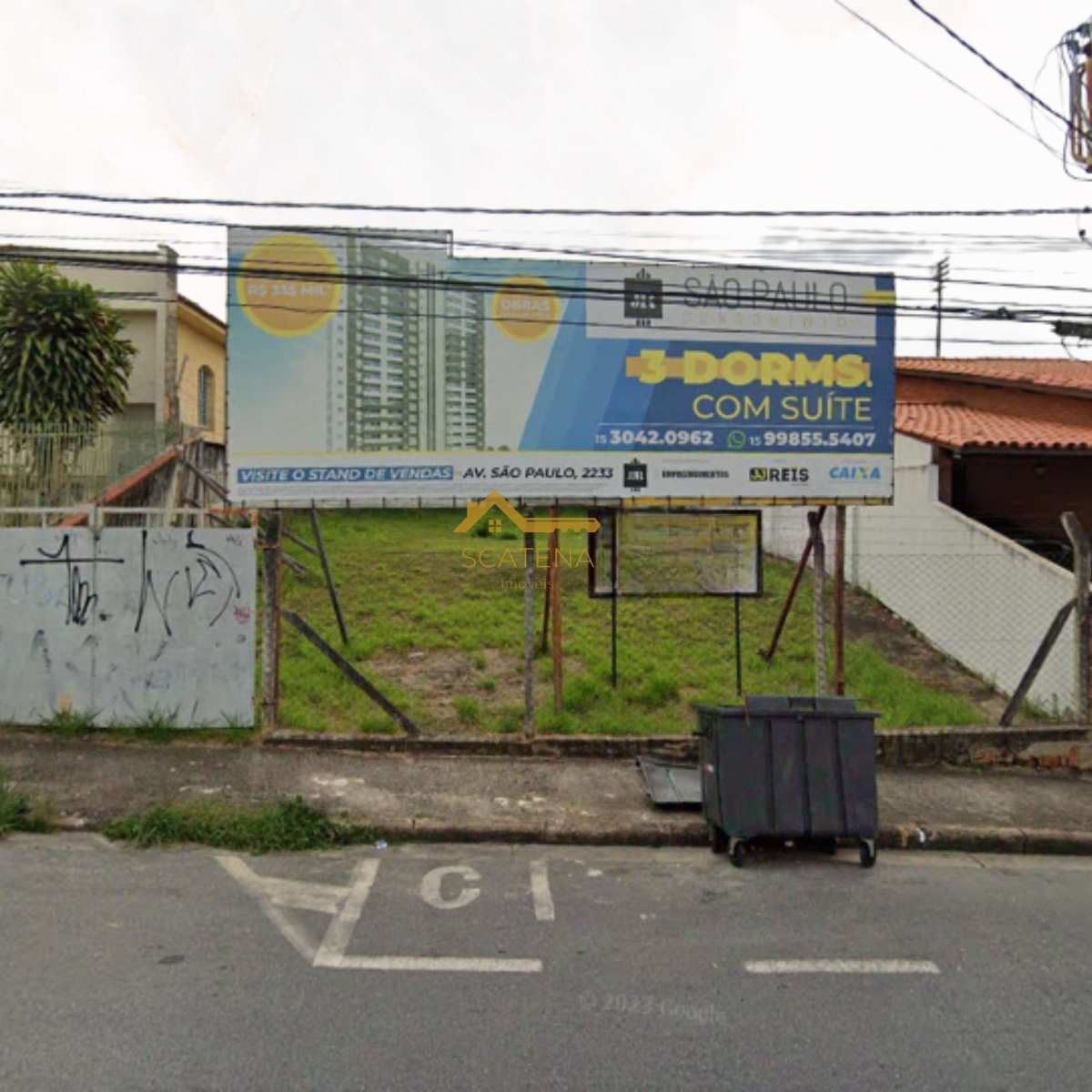 Terreno para venda ou locação, 432,50m² - Jardim Santa Rosália,Sorocaba