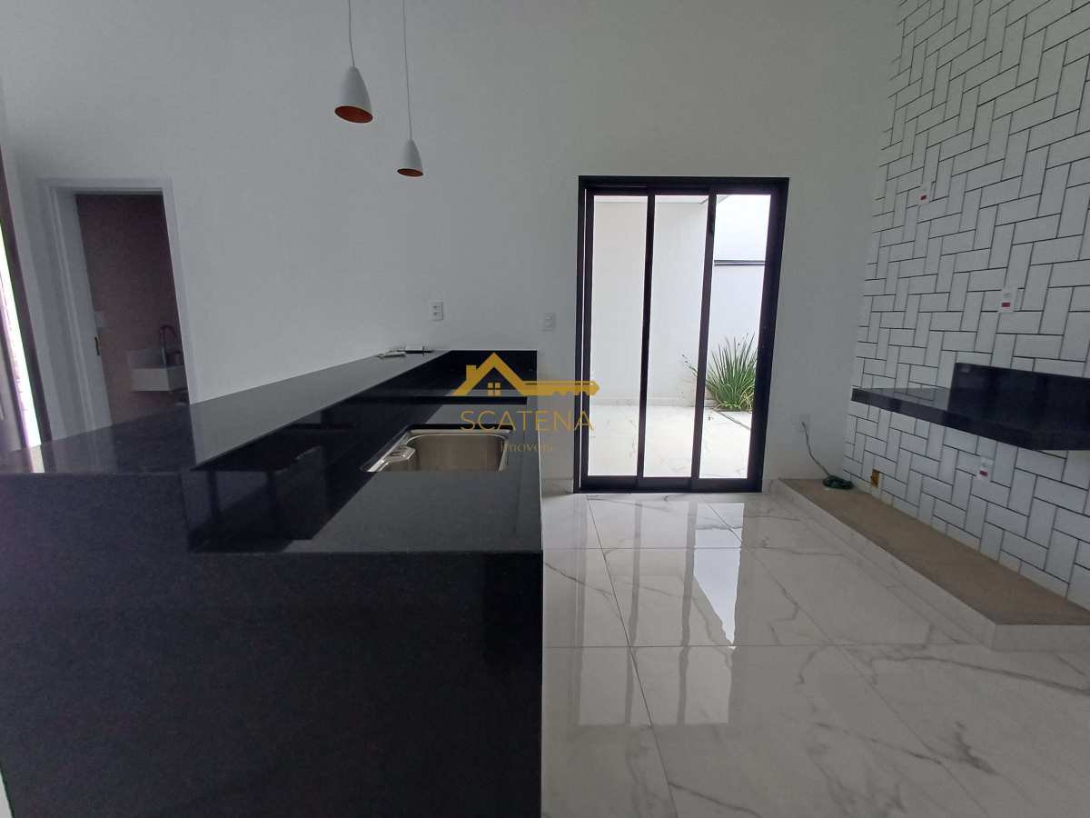 Novíssima casa térrea no Cond. Reserva Ipanema com 03 suítes, 135 m² - Scatena Imóveis